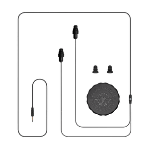 Plugfones® Guardian™ Earplug-Earphone Hybrids (NRR 27/29)