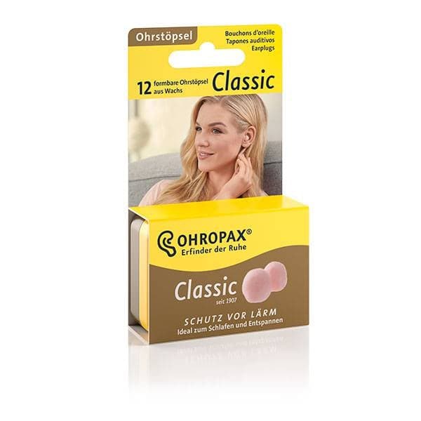 Ohropax Classic Wax and Cotton Ear Plugs